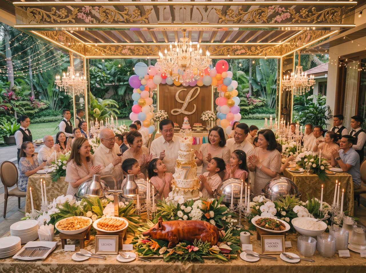 Birthday catering